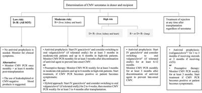 A quick algorithmic review on management of viral infectious diseases in pediatric solid organ transplant recipients